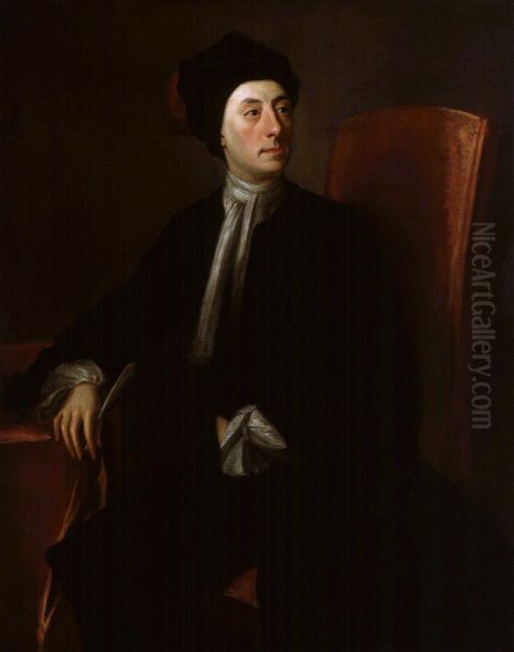 Matthew Prior (copy after Jonathan Richardson, c.1718) - view 1