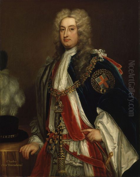 Portrait of Charles Townshend, 2nd Viscount Townshend (1674-1738) - view 1
