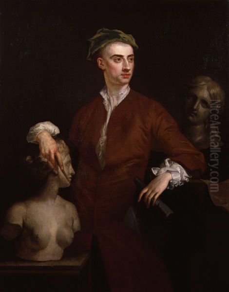 Portrait of John Michael Rysbrack - view 1