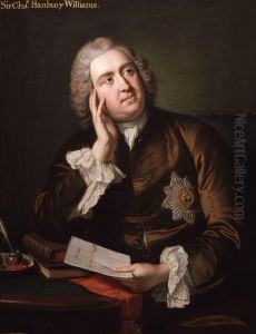 Sir Charles Hanbury Williams by Eccardt, John Giles