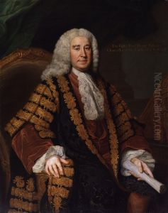 Portrait ofHenry Pelham(1694-1754) by William Hoare