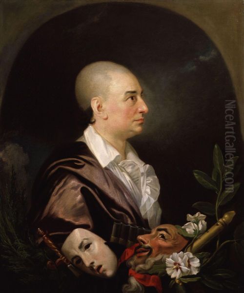 Portrait of David Garrick - view 1