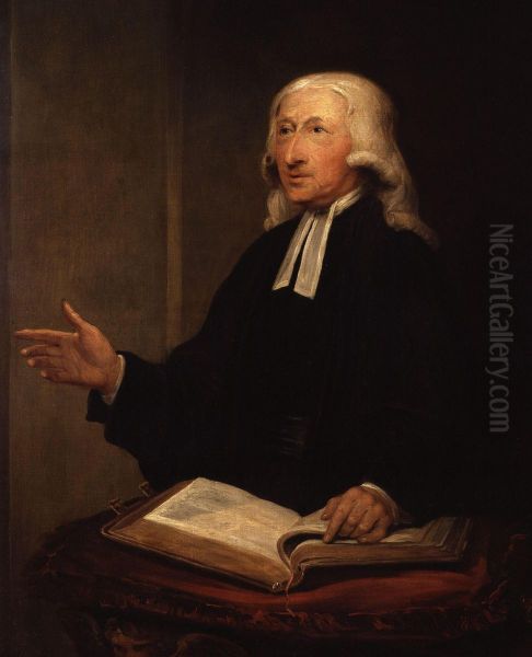 Portrait of John Wesley - view 1