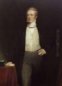 Portrait of Sir Robert Peel (1788-1850) by Henry William Pickersgill