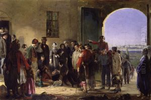 Florence Nightingale receiving the Wounded at Scutari by Jerry Barrett