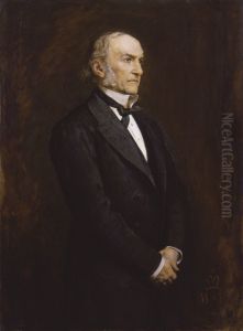 Portrait of William Gladstone by Sir John Everett Millais