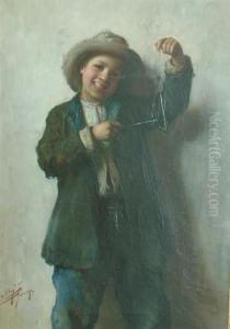 Street Musician by Cipriano Cei