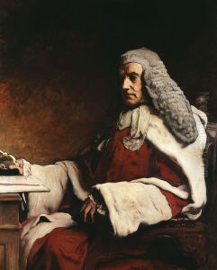 Sir John Walter Huddleston by Francis Montague Holl