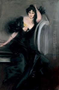Gertrude Elizabeth (nee Blood), Lady Colin Campbell by Giovanni Boldini