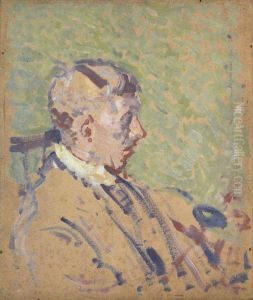 Spencer Frederick Gore by Harold Gilman