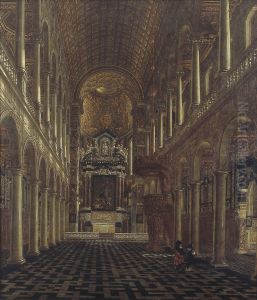 Interior of the Jesuit Church in Antwerp