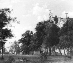 View of a Dutch City by Jan Van Der Heyden