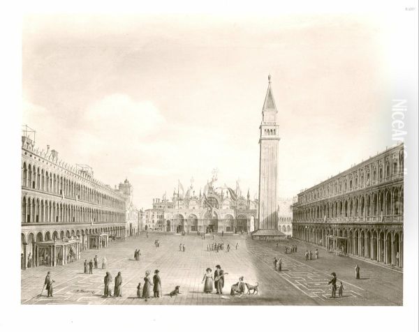 plan of St. Marco in Venice 1740 - view 1