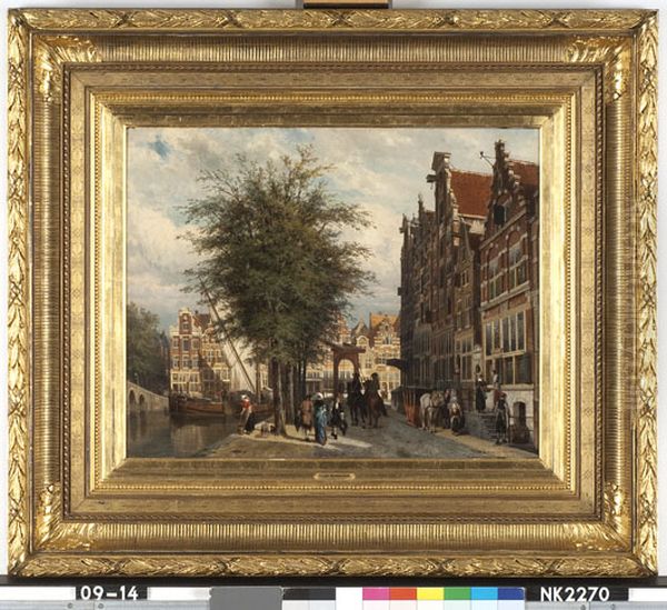 Gracht in Amsterdam - view 1
