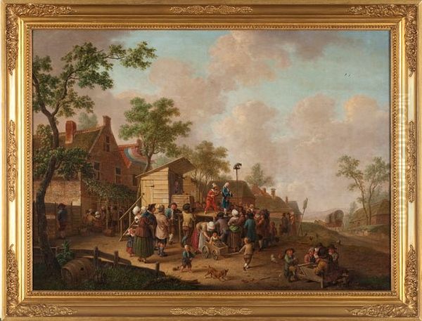 Quaksalber auf d. Dorfe - view 1