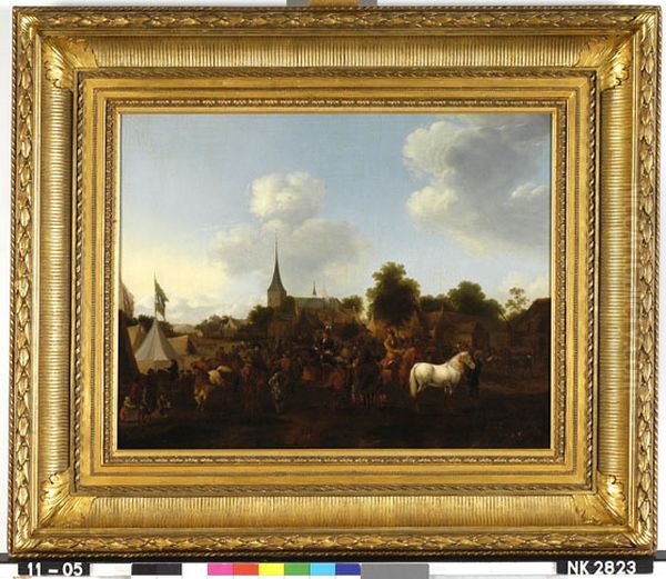 Paardenmarkt te Valkenburg - view 1