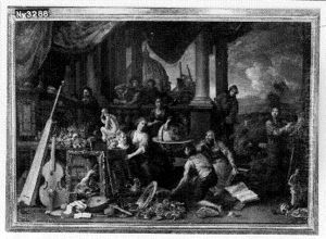art and science by David Teniers the Younger