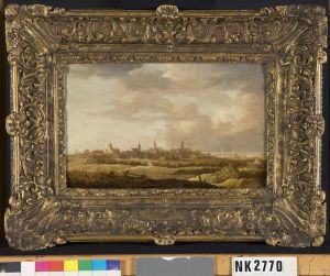 Gezicht op Dordrecht by Aelbert Cuyp