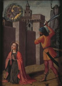 The beheading of Saint Catherine of Alexandria by Biagio D'Antonio