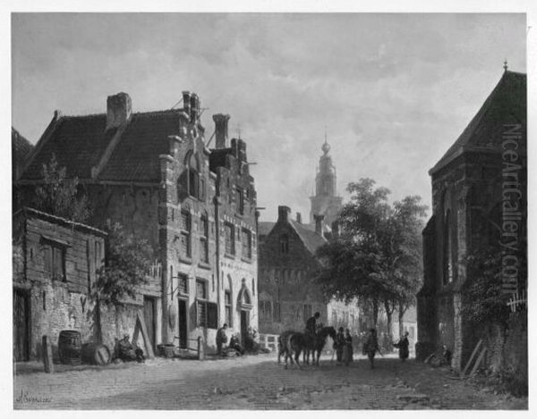 Strasse in Amsterdam - view 1