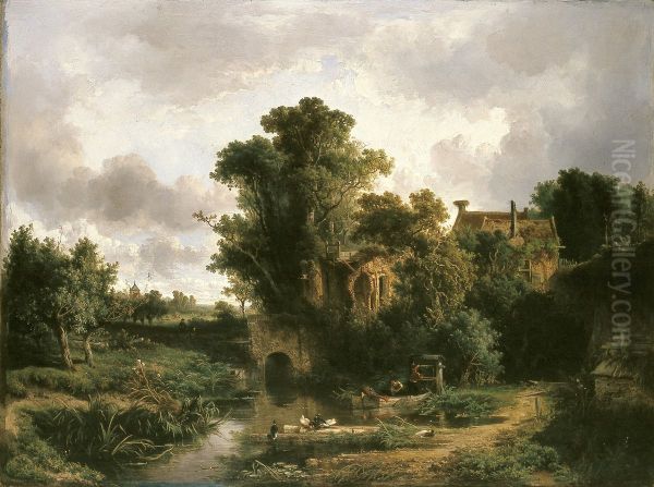 Landschap met ruine - view 1