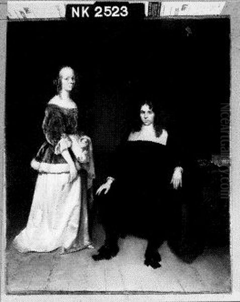 Portret van een man en een vrouw - view 1