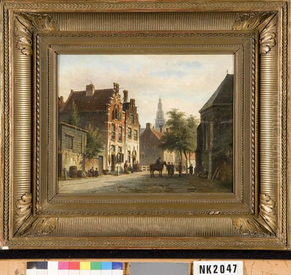 Gezicht op een Nederlandse stad - view 1