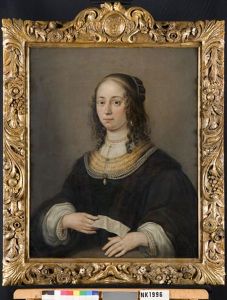 Portret van een vrouw by Nicolaes de Helt Stockade