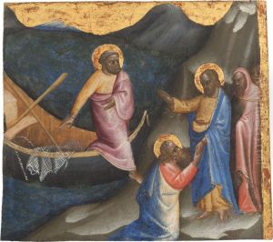 The calling of Sts. Peter and Andrew by Gentile Da Fabriano