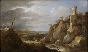 mountain landscape by David Teniers the Younger