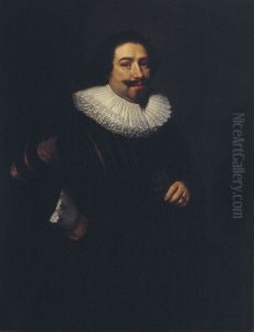 Portrait of a man (Johann Vernatti) Pendant of RM 658 Portrait of a man (Johann Vernatti) Pendant of RM 658