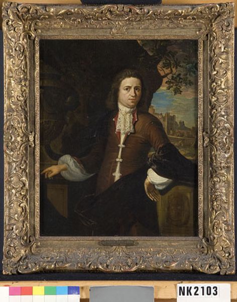 Portret van een man, waarschijnlijk een lid van de familie Van der Sluijs - view 1