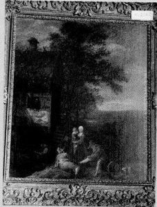 Landscape with a peasant- family by Jan Steen