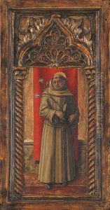 H. Antonius van Padua by Carlo Crivelli
