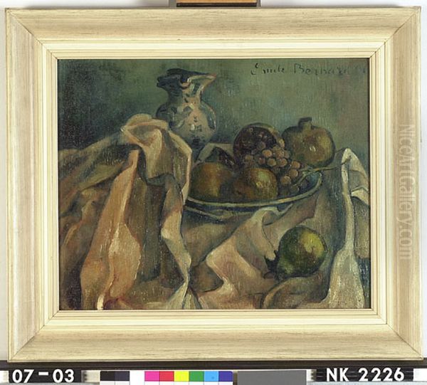 Stilleven met fruit en kan - view 1