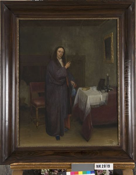 Portrait of a Man holding a Letter - view 1
