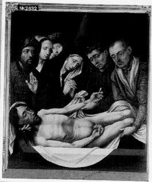 De graflegging van Christus - view 1