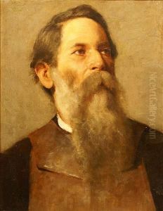 "ritratto Di Uomo Con Barba" by Bernardo Celentano