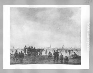 winterscene by Jan van Goyen