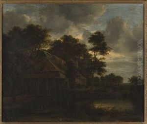 Watermill by Jacob Van Ruisdael