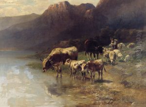 Landschap by Christian Mali