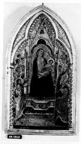 Madonna enthroned with saints - view 1