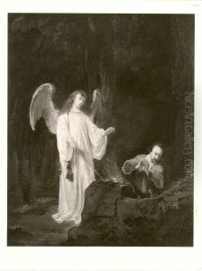 Angel appears to Zideon by Ferdinand Bol