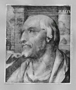 Mannlicher Kopf by Goltzius Hendrick