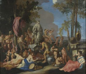 mythological scene by Giulio Carpioni