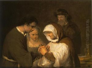 Edna zegent Tobias en Sara