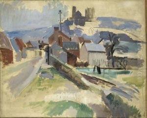La Route de Laon by Robert Delaunay