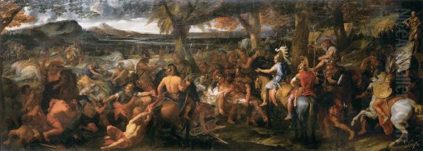 Alexander and Porus - view 1