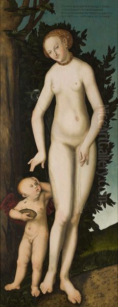 Venus and Cupid - view 1