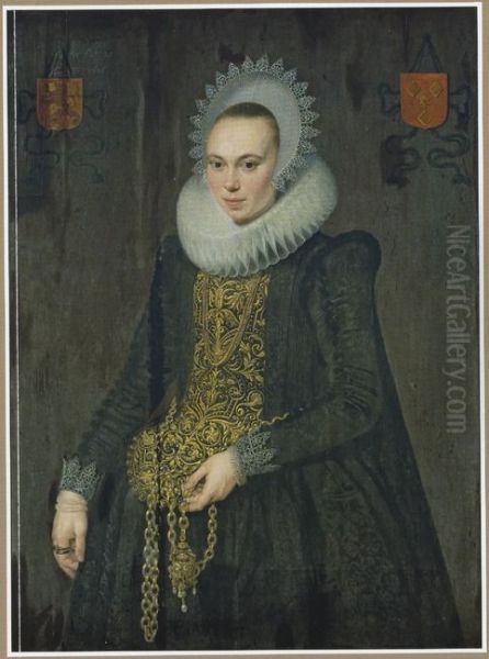 Portrat der Frau de Kies van Wissen - view 1